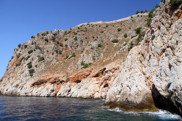 Fototapeta na wymiar beautiful bay near Marmaris in Turkey