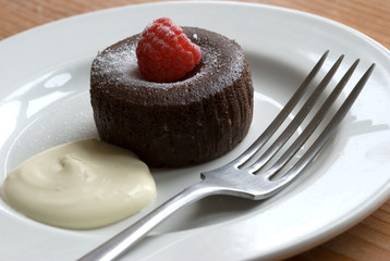 Little chocolate tort