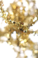 abstract golden holiday decoration