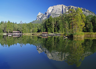 Spiegelbild der Dolomiten