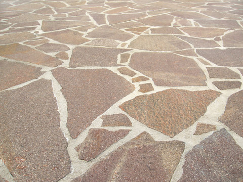 Textur-Serie Natursteinpflaster