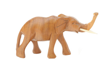 wooden elephant