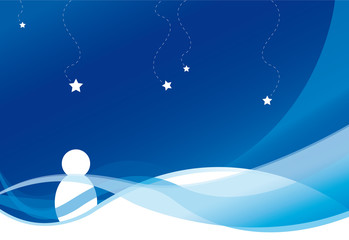 Fototapeta premium background snowman