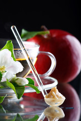 apple tea.