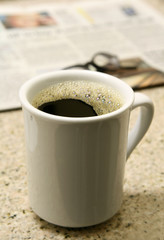 Coffee & Newspaper