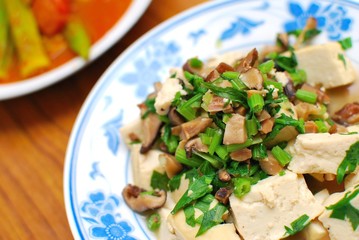 Chinese style vegetarian delicacy