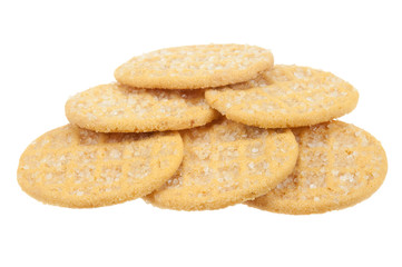 sugar waffles isolated