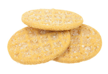 sugar waffles isolated