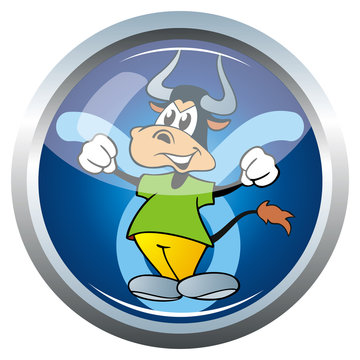 button sternzeichen stier