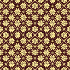 Flower seamless pattern