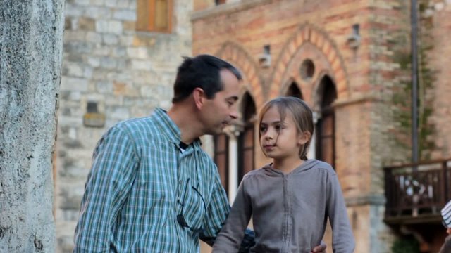 c&acirc;lin papa &agrave; San Gimignano