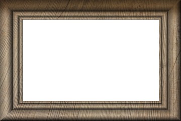 cadre en bois rectangulaire