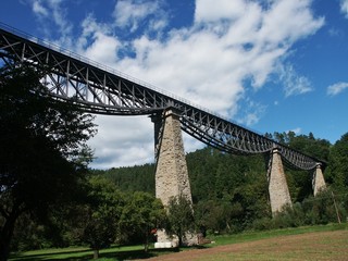 Fototapeta premium Eisenbahnbrücke, Viadukt