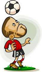 Soccer Player Cartoon