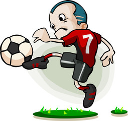 Soccer Player Cartoon