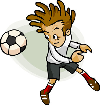 Soccer Player Cartoon