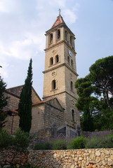 Naklejka premium Jezera Kirche - Jezera church 01