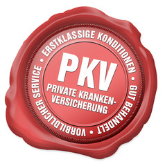 siegel button privatpatient pkv private krankenversicherung