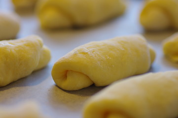 焼き前のパン生地