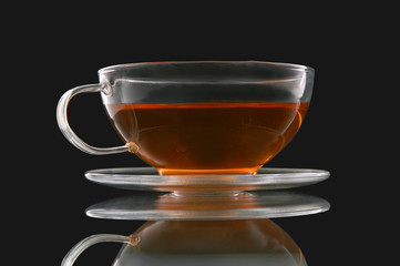 Class cup and saucer