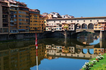 Obraz premium Ponte Vecchio in Florenz