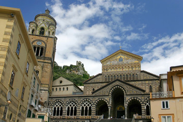 Fototapeta na wymiar Amalfi Kościół