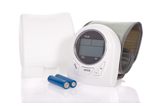Wrist sphygmomanometer (blood pressure measure equipment)