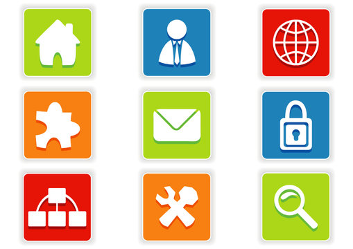 Intuitive Set Of Navigation Icons.