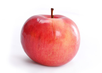 An apple, isolated