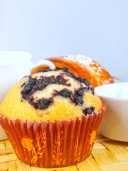 Muffin close up