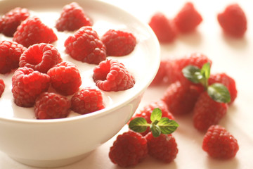 Raspberry Yogurt