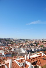 Fototapeta na wymiar Cityscape of Lisbon in Portugal