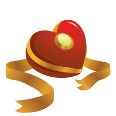 heart shaped pendant