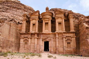 antiker Tempel in Petra, Jordanien
