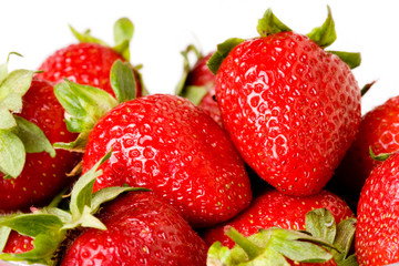 Fresh and tasty strawberries