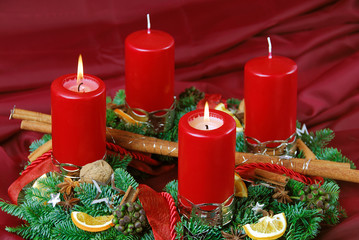 Adventskranz  -  2. Advent S4 034