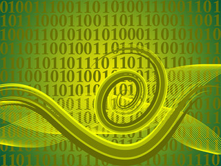 Abstrakter digitaler Hintergrund