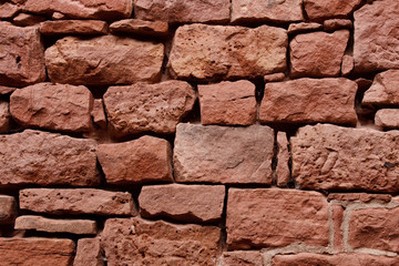 Old Sandstone Wall /  Background / Texture