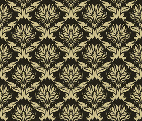 seamless damask pattern