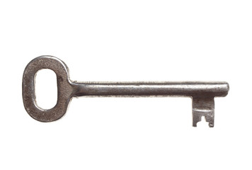 key on white background