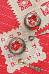 Dessert in Russian style