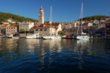 Pucisca na wyspie Brac w Chorwacji