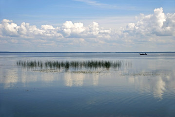 Morning on the Curonian Lagoon