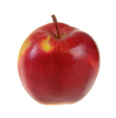Red apple isolated on white background