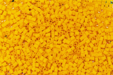 Close up of italian pasta - spiral shaped