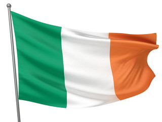 Obraz premium Ireland National Flag