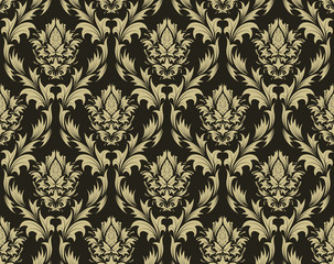 seamless damask pattern