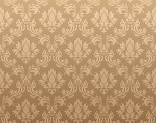 seamless damask pattern