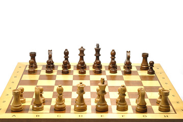 Schach Grundstellung 2