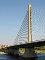 Egytian bridge across the Nile